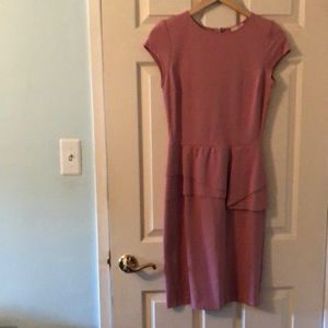 Love Ady sheath dress, medium size, blush color.